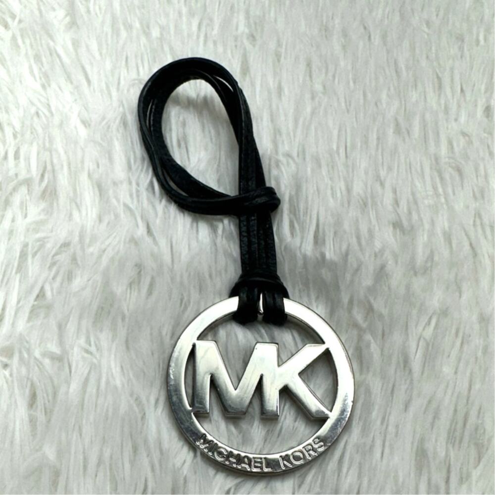 Michael Kors Black Silver Bag Charm